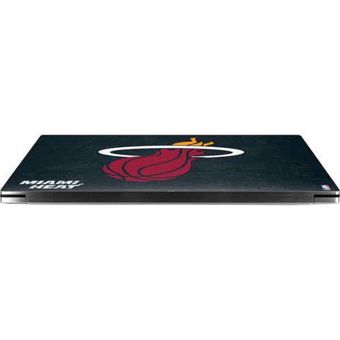 NBA Miami Heat Black Partial Logo Dell XPS Skin